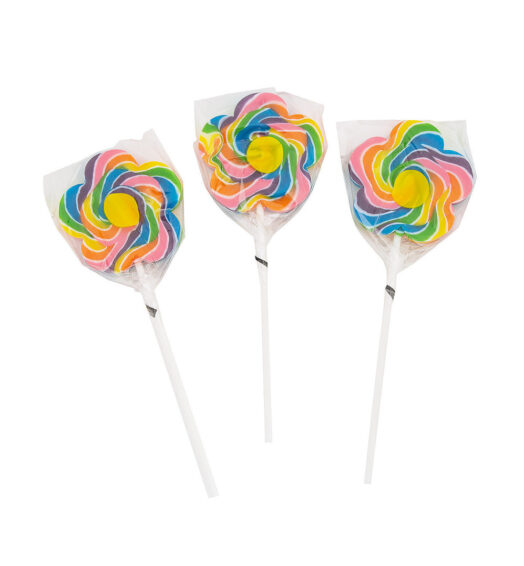 Flower shaped lollipops