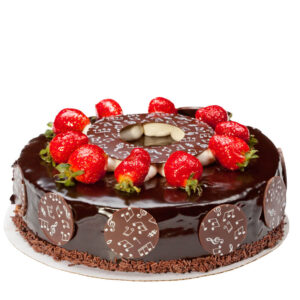 Chocolate strawberry cake
