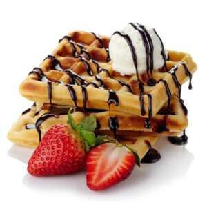 Chocolate waffles